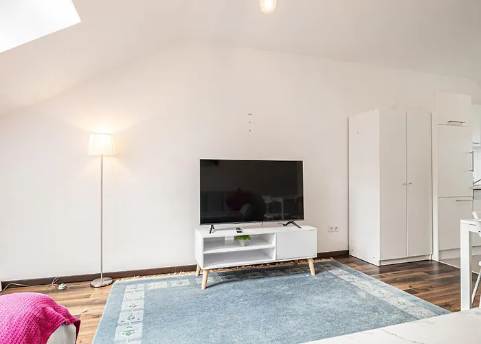 Apartment Airy Attic Apt.: Stylish At Penzing Area *